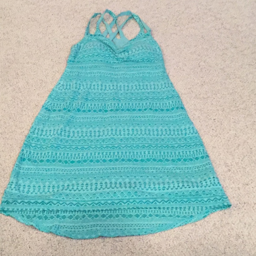 Teal Dakini sundress size small